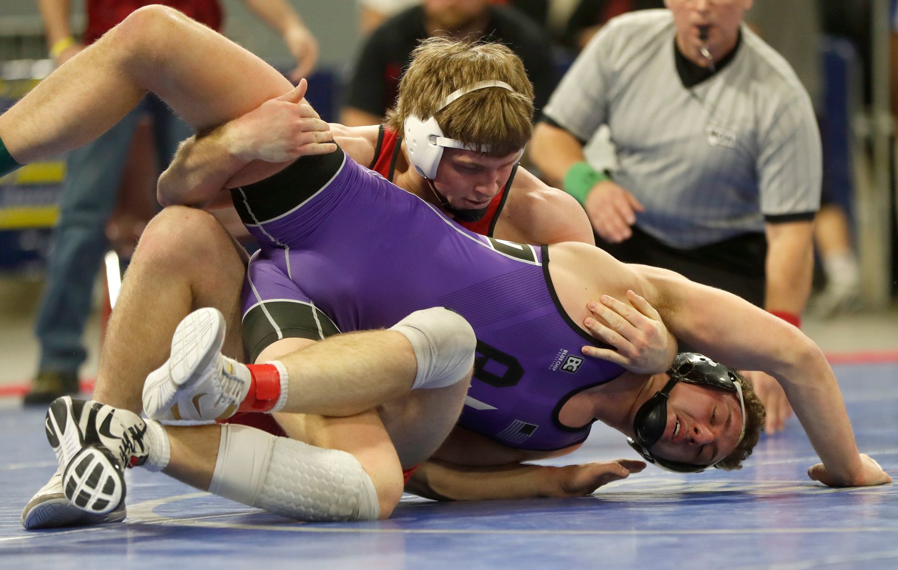 Championship round of state wrestling